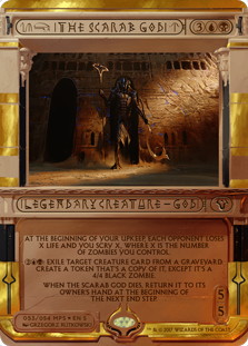 【ENG】【Foil】《スカラベの神/The Scarab God》[MPS]