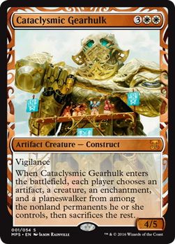 【ENG】【Foil】《激変の機械巨人/Cataclysmic Gearhulk》※全面光沢[MPS]