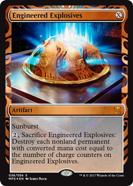 【ENG】【Foil】《仕組まれた爆薬/Engineered Explosives》※部分光沢[MPS]