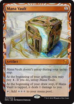 【ENG】【Foil】《魔力の櫃/Mana Vault》※部分光沢[MPS]