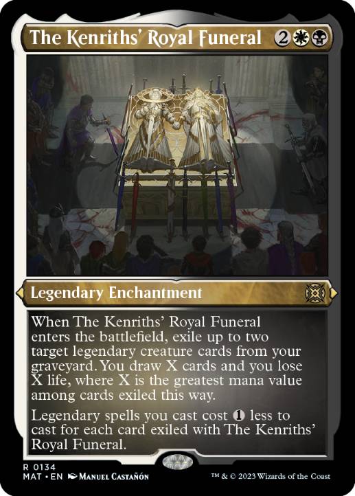 【ENG】【Foil】■エッチング■《ケンリス王家の葬送/The Kenriths' Royal Funeral》[MAT]