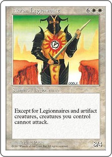 【ENG】《アクロンの軍団兵/Akron Legionnaire》[5ED]