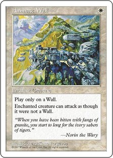 【ENG】《動く壁/Animate Wall》[5ED]