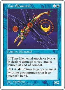 【ENG】《時の精霊/Time Elemental》[5ED]