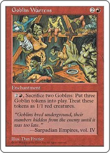 【ENG】《ゴブリンの巣穴/Goblin Warrens》[5ED]
