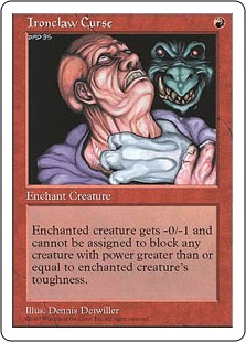 【ENG】《鉄爪族の呪い/Ironclaw Curse》[5ED]