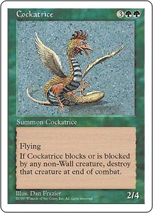 【ENG】《コカトリス/Cockatrice》[5ED]