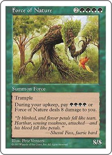 【ENG】《大地の怒り/Force of Nature》[5ED]