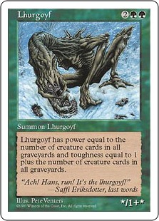【ENG】《ルアゴイフ/Lhurgoyf》[5ED]