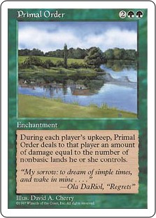 【ENG】《原初の秩序/Primal Order》[5ED]