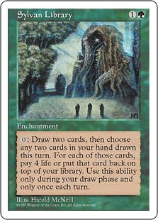 【ENG】《森の知恵/Sylvan Library》[5ED]