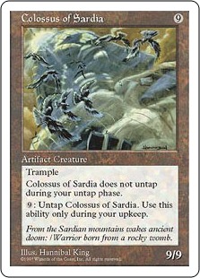 【ENG】《サルディアの巨像/Colossus of Sardia》[5ED]