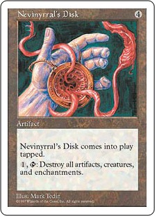 【ENG】《ネビニラルの円盤/Nevinyrral's Disk》[5ED]