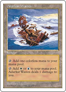 【ENG】《アダーカー荒原/Adarkar Wastes》[5ED]