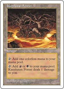 【ENG】《カープルーザンの森/Karplusan Forest》[5ED]