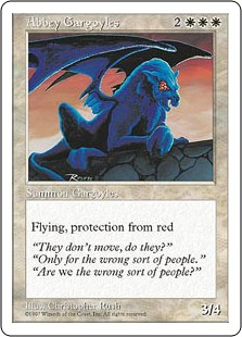 【ENG】《修道院のガーゴイル/Abbey Gargoyles》[5ED]