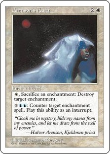 【ENG】《アレンスンのオーラ/Arenson's Aura》[5ED]