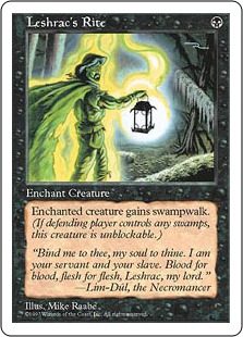【ENG】《レシュラックの秘儀/Leshrac's Rite》[5ED]
