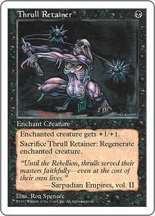 【ENG】《従者スラル/Thrull Retainer》[5ED]