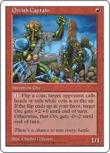 【ENG】《オークの隊長/Orcish Captain》[5ED]
