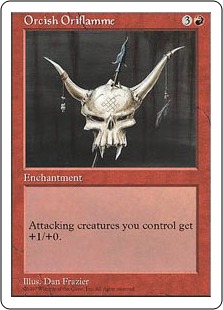 【ENG】《オークの軍旗/Orcish Oriflamme》[5ED]