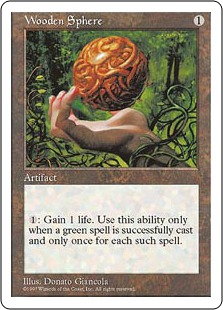 【ENG】《森の宝球/Wooden Sphere》[5ED]
