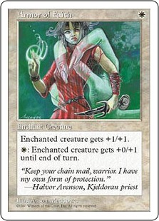 【ENG】《信仰の鎧/Armor of Faith》[5ED]