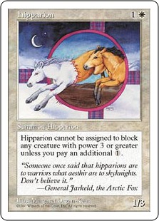 【ENG】《ヒッパリオン/Hipparion》[5ED]