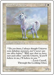 【ENG】《真珠色の一角獣/Pearled Unicorn》[5ED]