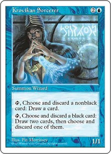 【ENG】《クロヴの魔術師/Krovikan Sorcerer》[5ED]