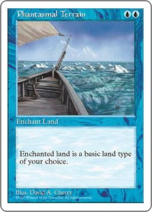 【ENG】《幻影の地/Phantasmal Terrain》[5ED]