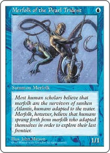 【ENG】《真珠三叉矛の人魚/Merfolk of the Pearl Trident》[5ED]