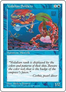 【ENG】《ヴォーデイリアの兵士/Vodalian Soldiers》[5ED]
