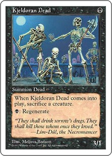 【ENG】《キイェルドーの死者/Kjeldoran Dead》[5ED]
