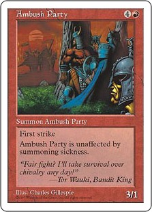 【ENG】《待ち伏せ部隊/Ambush Party》[5ED]