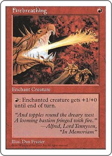 【ENG】《炎のブレス/Firebreathing》[5ED]
