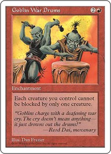 【ENG】《ゴブリン・ウォー・ドラム/Goblin War Drums》[5ED]