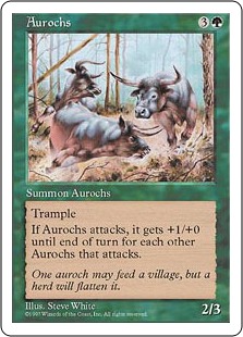 【ENG】《オーロクス/Aurochs》[5ED]