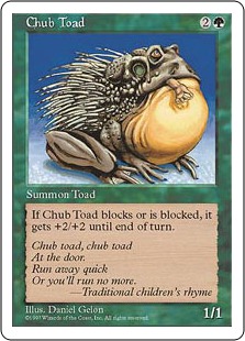 【ENG】《チャブ・トード/Chub Toad》[5ED]