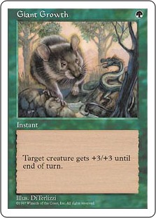【ENG】《巨大化/Giant Growth》[5ED]