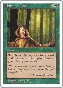 【ENG】《自然の知識/Nature's Lore》[5ED]