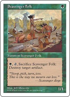 【ENG】《ゴミあさり/Scavenger Folk》[5ED]