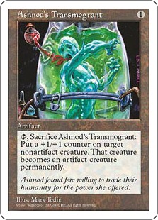 【ENG】《アシュノッドの人体改造器/Ashnod's Transmogrant》[5ED]
