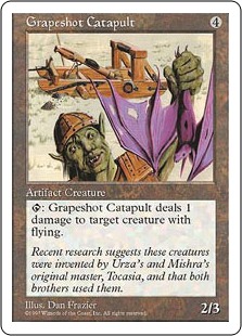 【ENG】《ぶどう弾カタパルト/Grapeshot Catapult》[5ED]