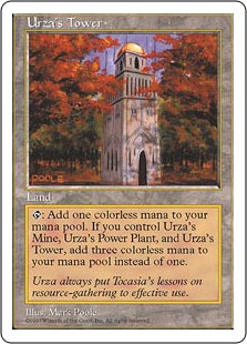 【ENG】《ウルザの塔/Urza's Tower》[5ED]