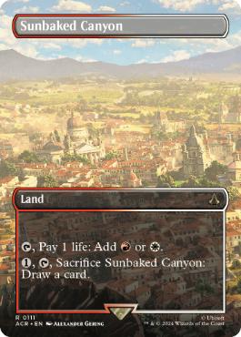 【ENG】■ボーダーレス■《灼陽大峡谷/Sunbaked Canyon》[ACR]