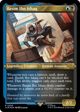 【ENG】【Foil】■エッチング■《バシム・イブン・イスハーク/Basim Ibn Ishaq》[ACR]
