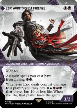 【ENG】【Foil】■テクスチャー■《エツィオ・アウディトーレ・ダ・フィレンツェ/Ezio Auditore da Firenze》[ACR]