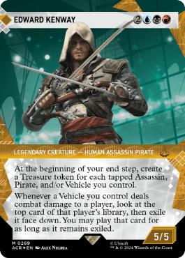 【ENG】【Foil】■テクスチャー■《エドワード・ケンウェイ/Edward Kenway》[ACR]