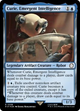 【ENG】【Foil】■サージ■《思慮深き人工知能、キュリー/Curie, Emergent Intelligence》[PIP]